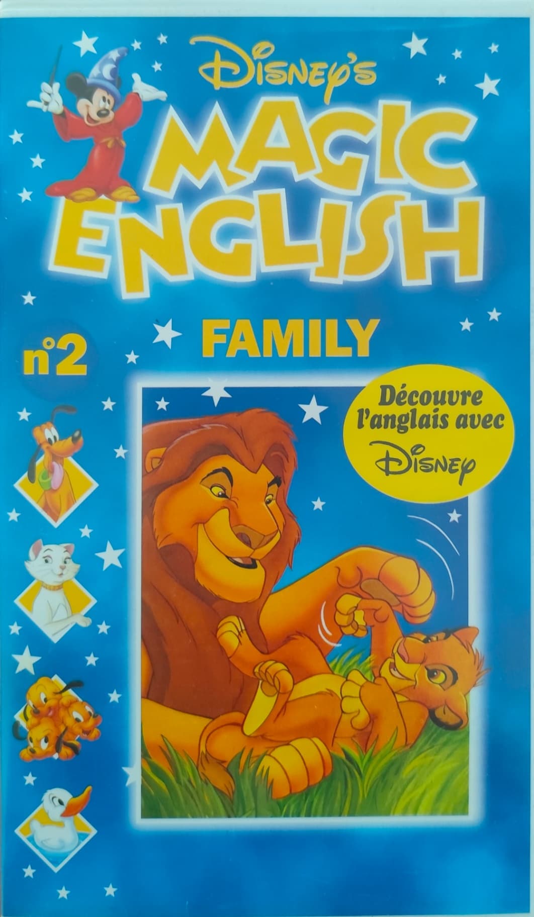 Cassette VHS Disney Magic English n°2, Family