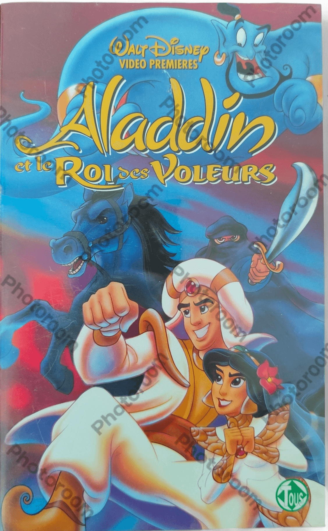 Cassette VHS Disney Aladin et le Roi des voleurs
