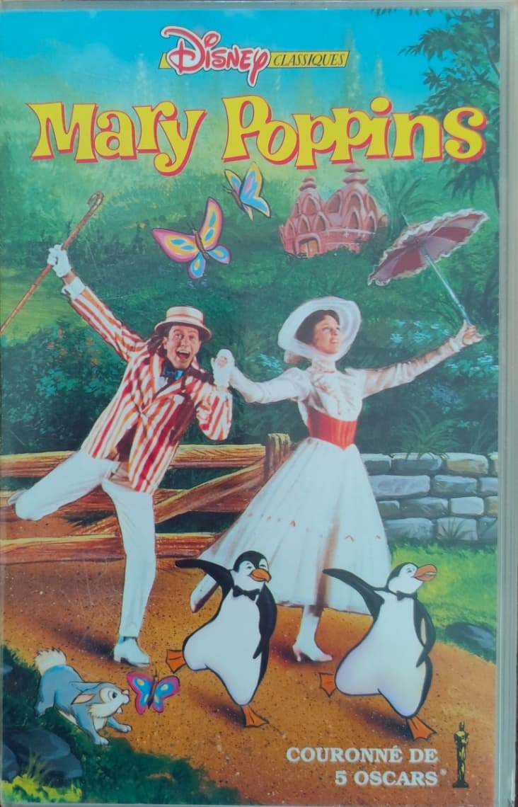 Cassette VHS Disney Mary Poppins
