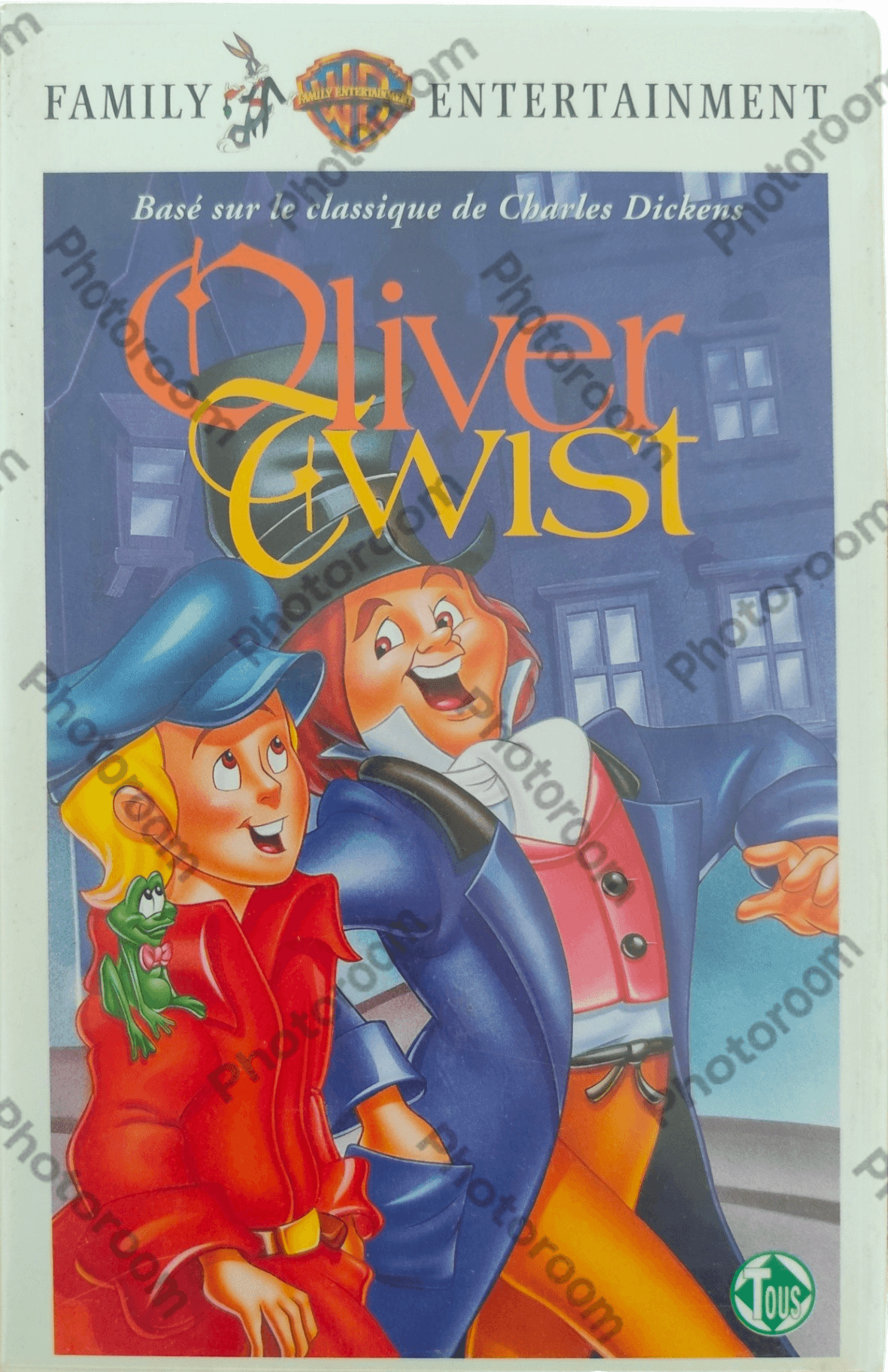 Cassette VHS Oliver Twist Dessin Animé