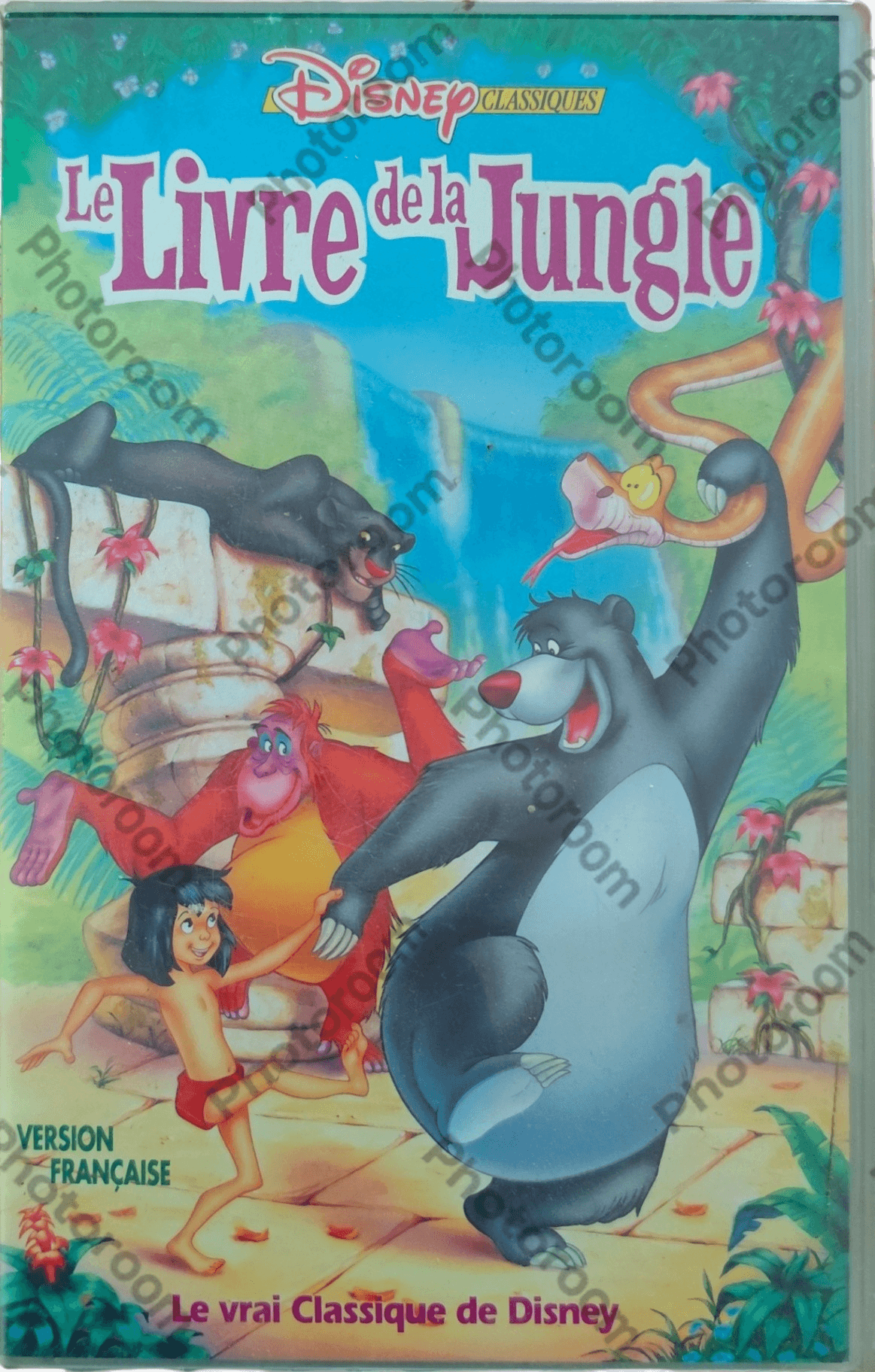 Cassette VHS Disney Le Livre de la Jungle