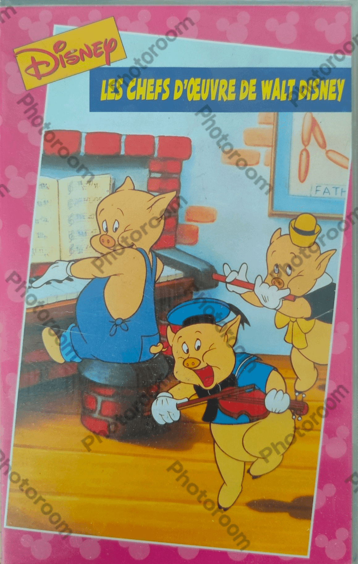 Cassette VHS Disney Les Chefs-d'œuvre de Walt Disney