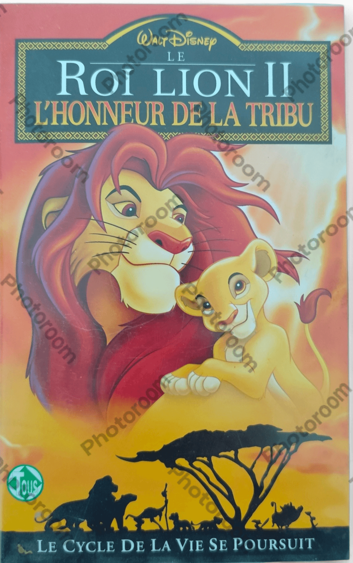 Cassette VHS Disney Le Roi Lion 2