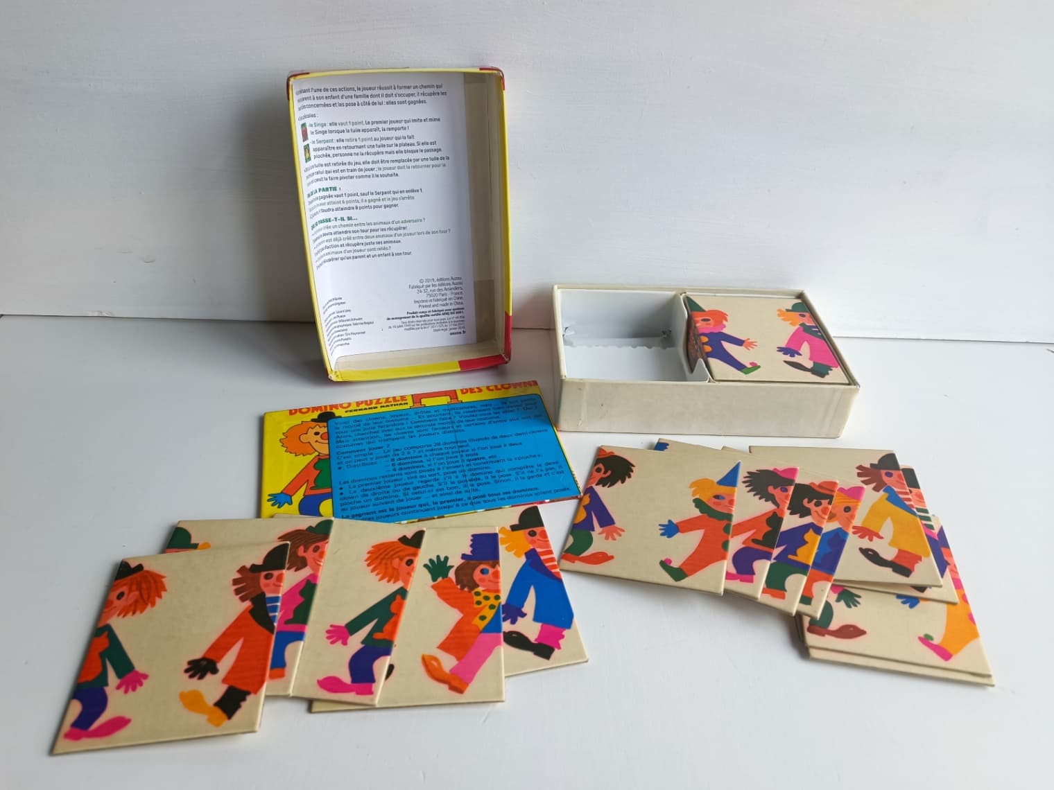 Domino Puzzle des Clowns Nathan