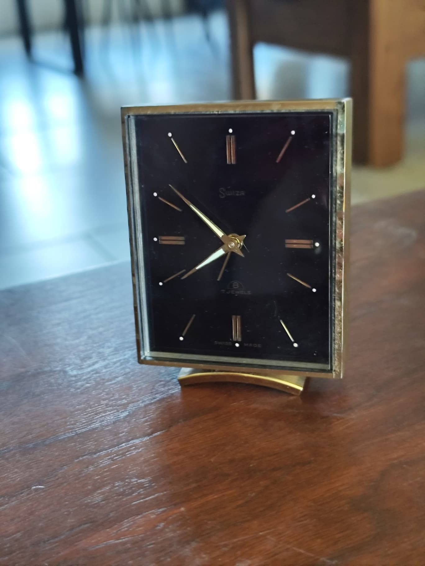 Réveil Swiza Vintage Laiton