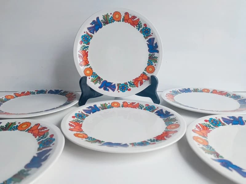 Lot de 6 assiettes à dessert Villeroy & Boch Acapulco, 20,5 cm